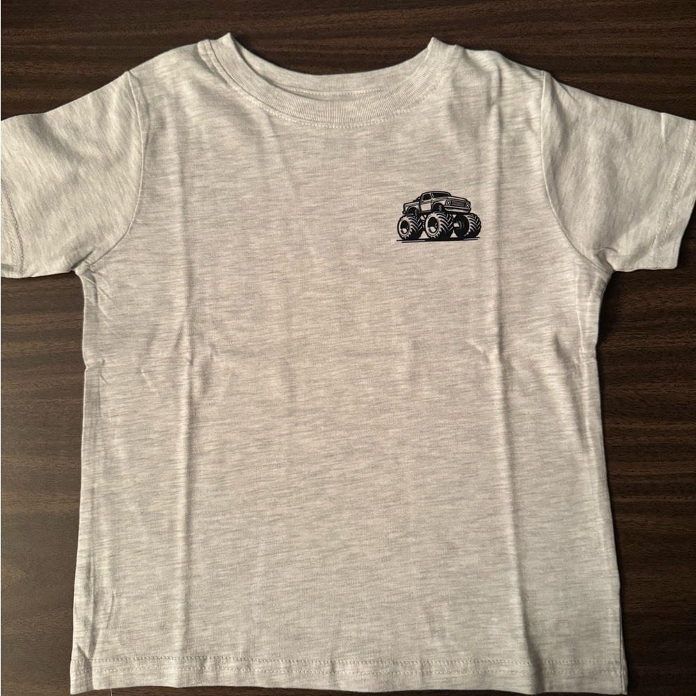 4T Boys Stylish Monster Truck Tee